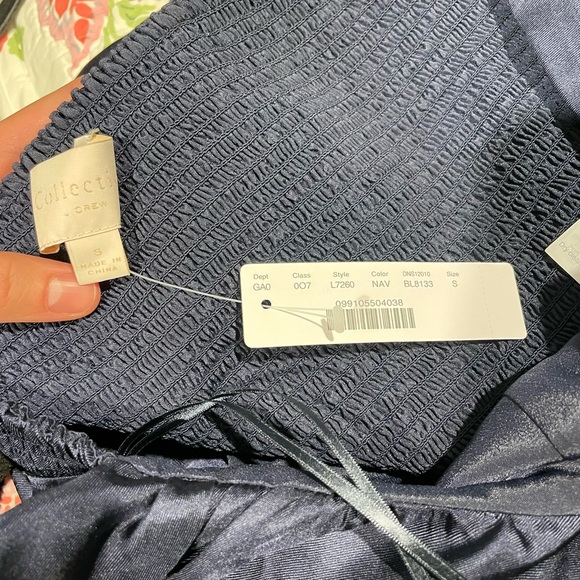 J Crew Collection Ruffle Halter Top - Picture 4 of 5